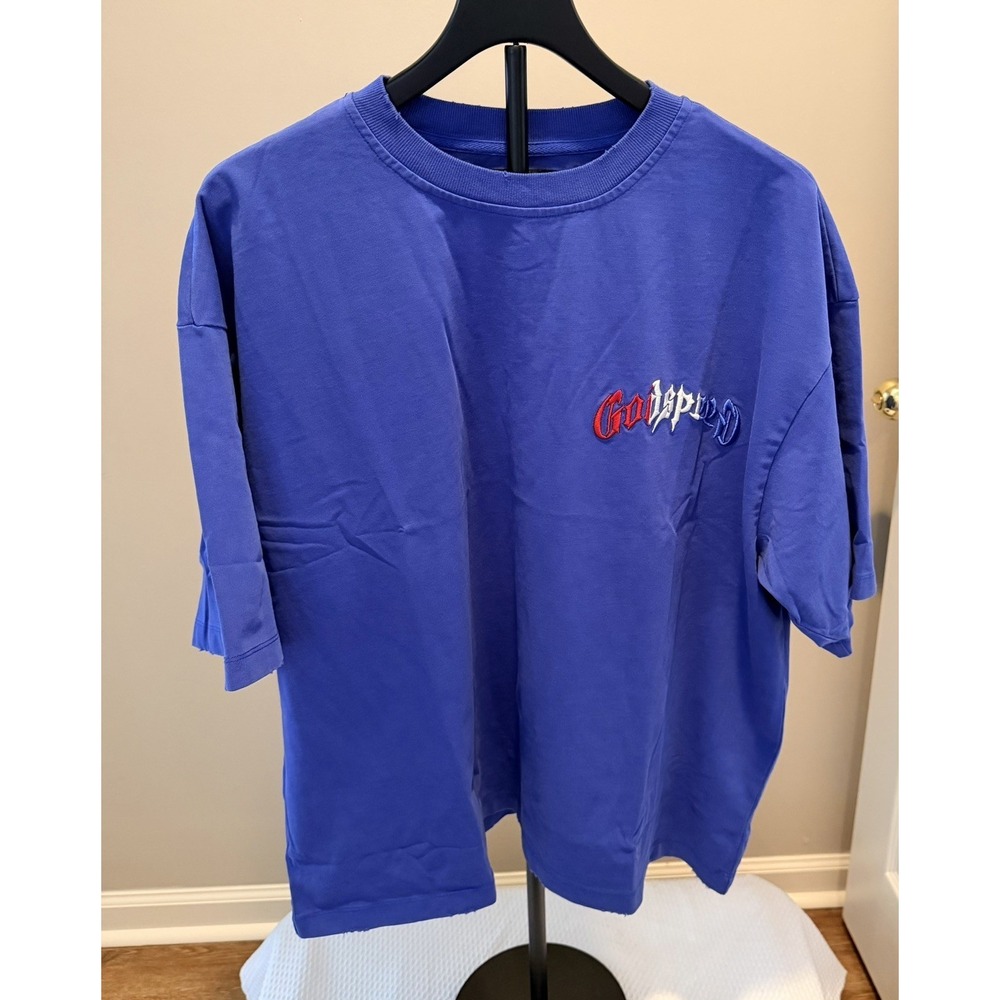 Godspeed Vital Necessi-Tee 4th Men's T-Shirt Blue GDSPD48-BL Size XXL